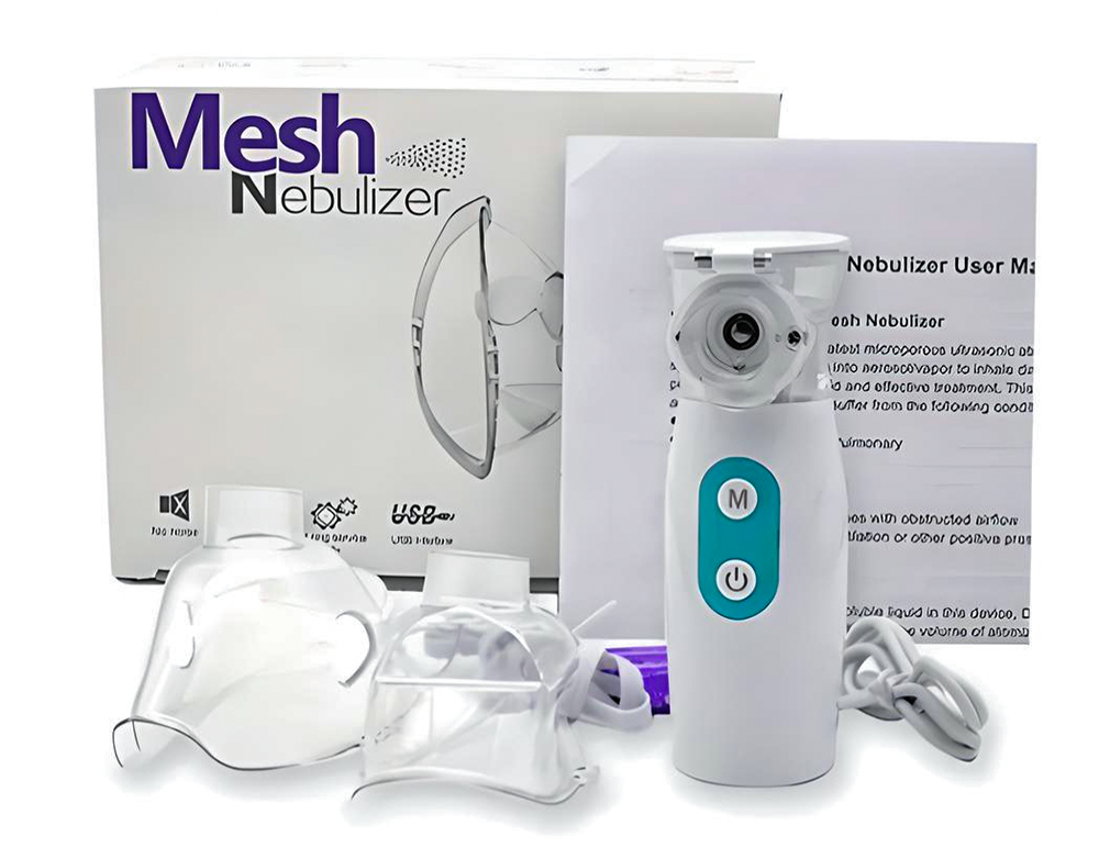 Máy xông khí dung Mesh Nebulizer cầm tay hỗ trợ điều trị các bệnh đường hô hấp HSYL-WH01